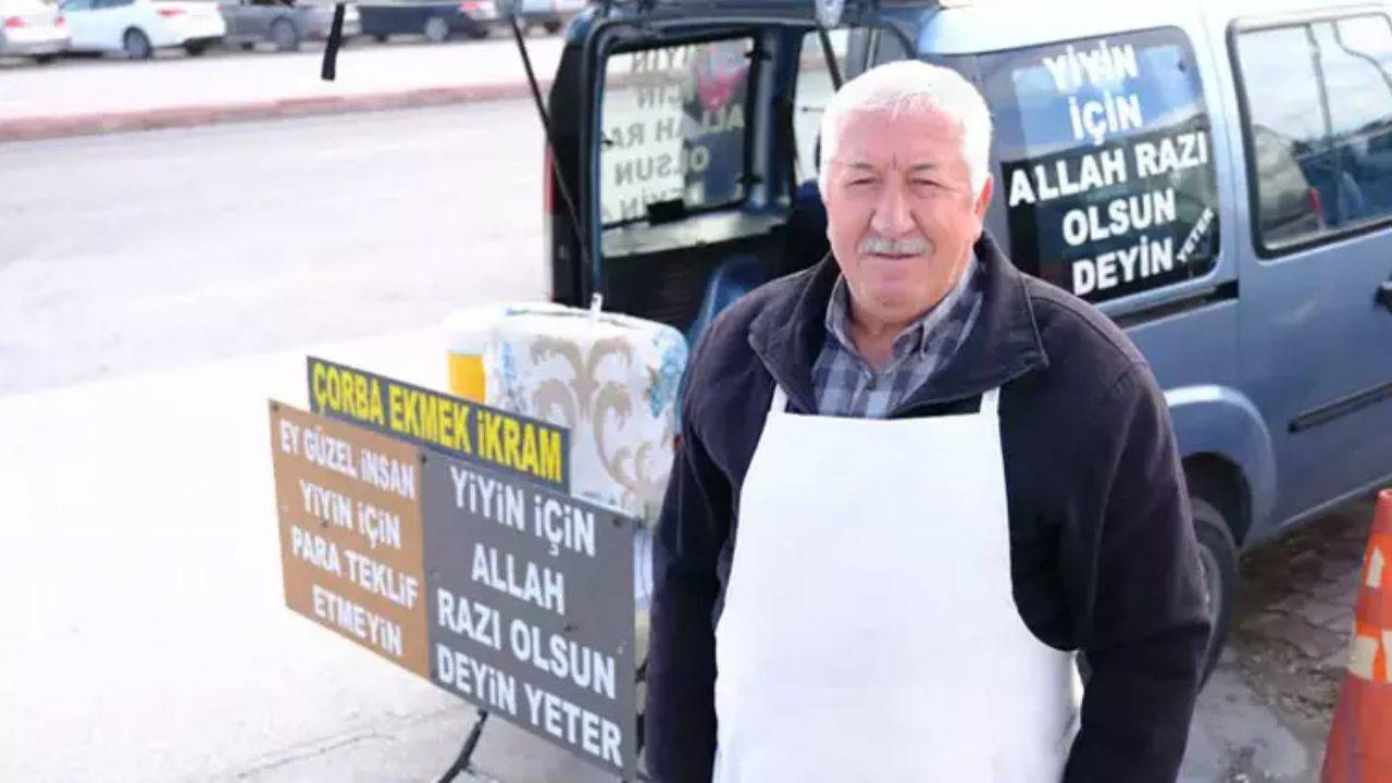 Konya’nın gönlü zengin adamı: 7 yıldır hayır için dağıtıyor